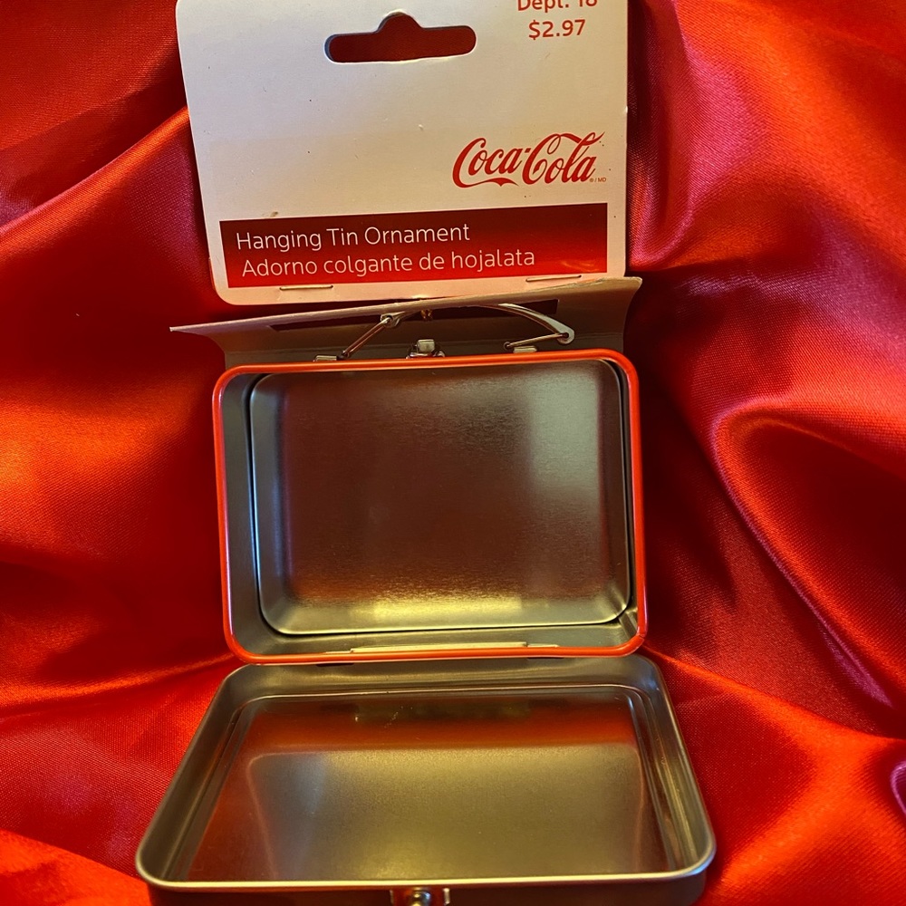 Four/set 2007 Coca-Cola Santa Hanging Ornament and Gift Card Holder. NWT. - Picture 7 of 9